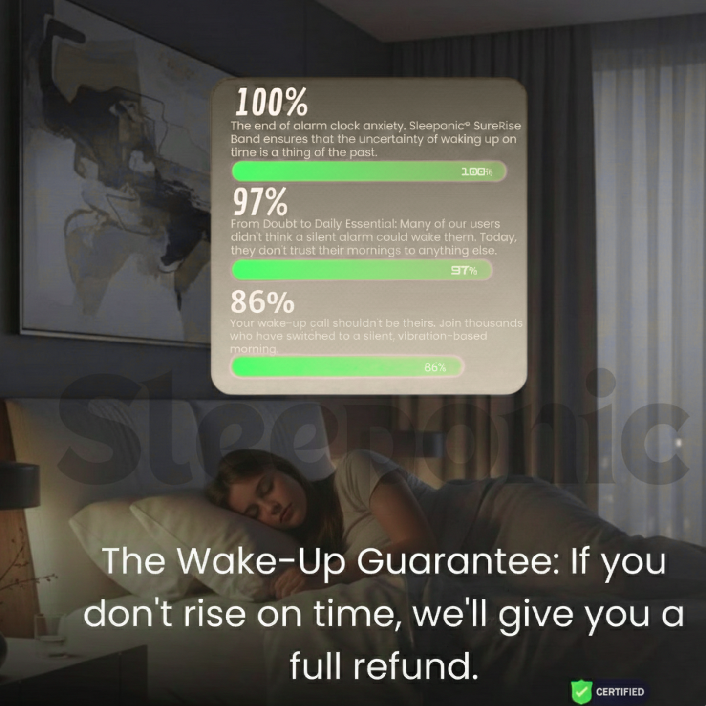 Sleeponic®  SureRise Band